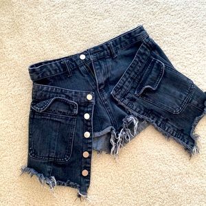 Jean shorts/skirt